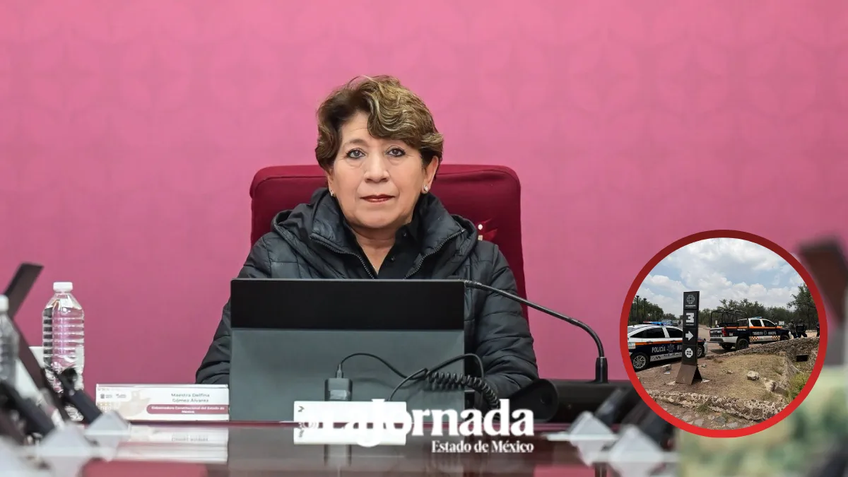 Delfina Gómez expresa solidaridad a victimas por el tiroteo en Teotihuacán