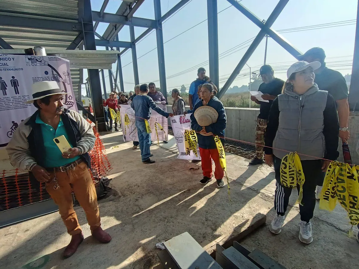 Paran nuevamente obras del Suburbano en Tultepec