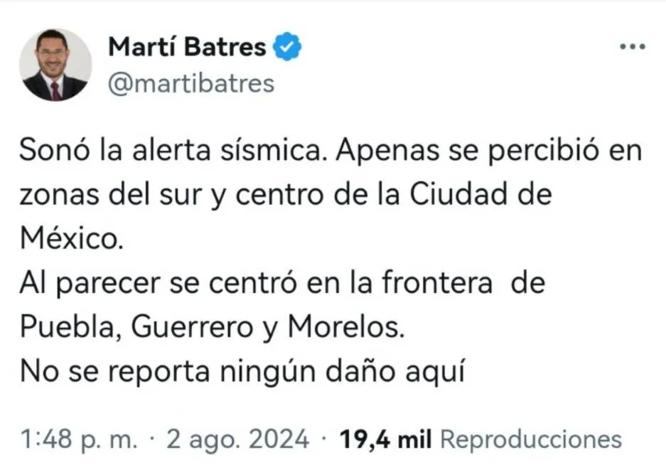 Se registra SISMO en la CDMX y en estos estados de la República; ¿qué pasó?