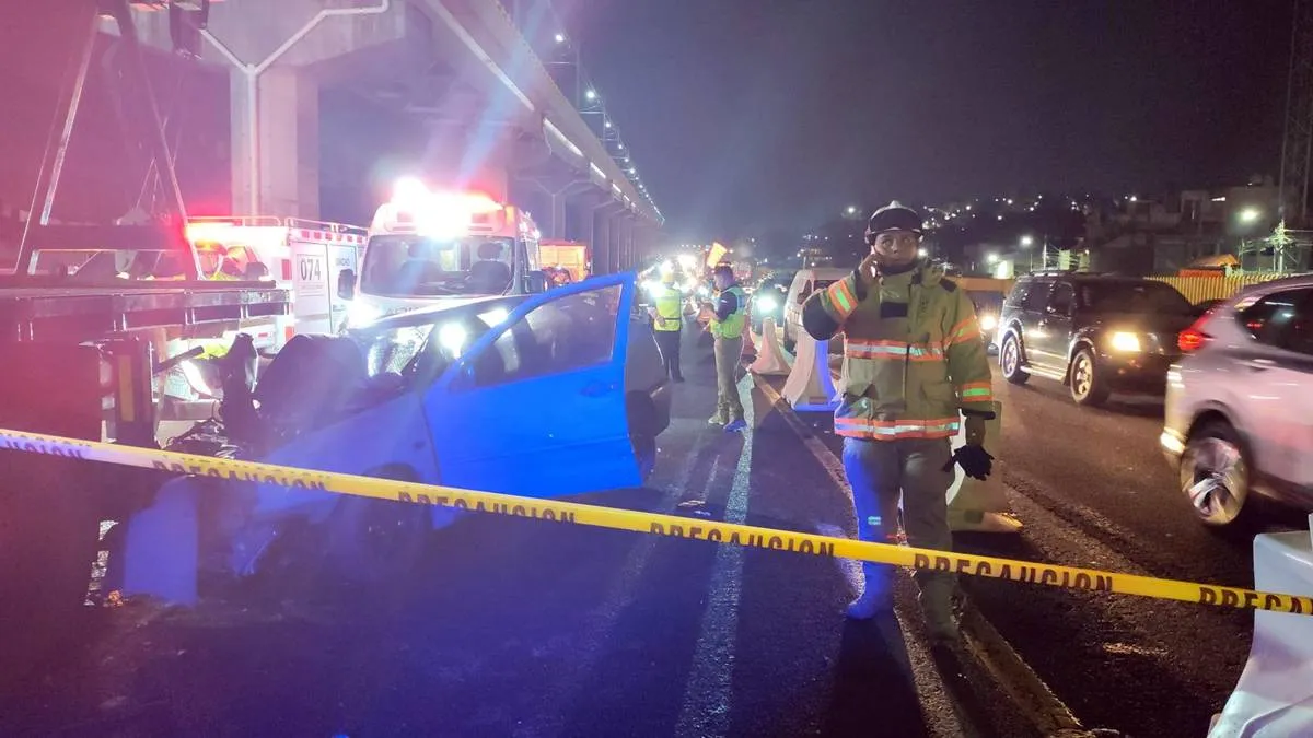 Se registra accidente en la México-Puebla; un fallecido