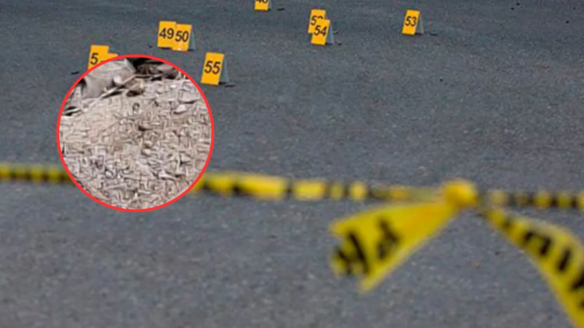 Hallan 20 bolsas con restos humanos en paraje de la carretera Amanalco – Villa Guerrero