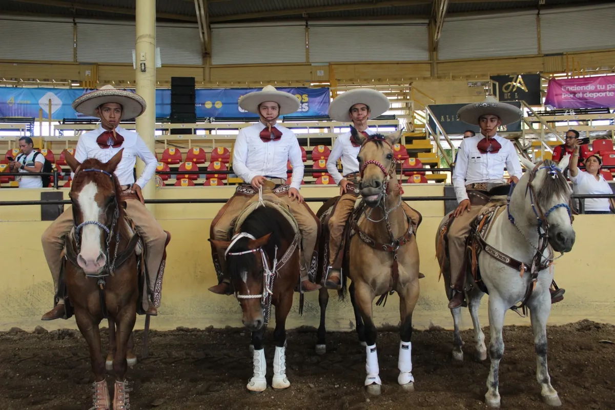 Mexiquenses triunfan en charrería en Juegos Nacionales CONADE 2024