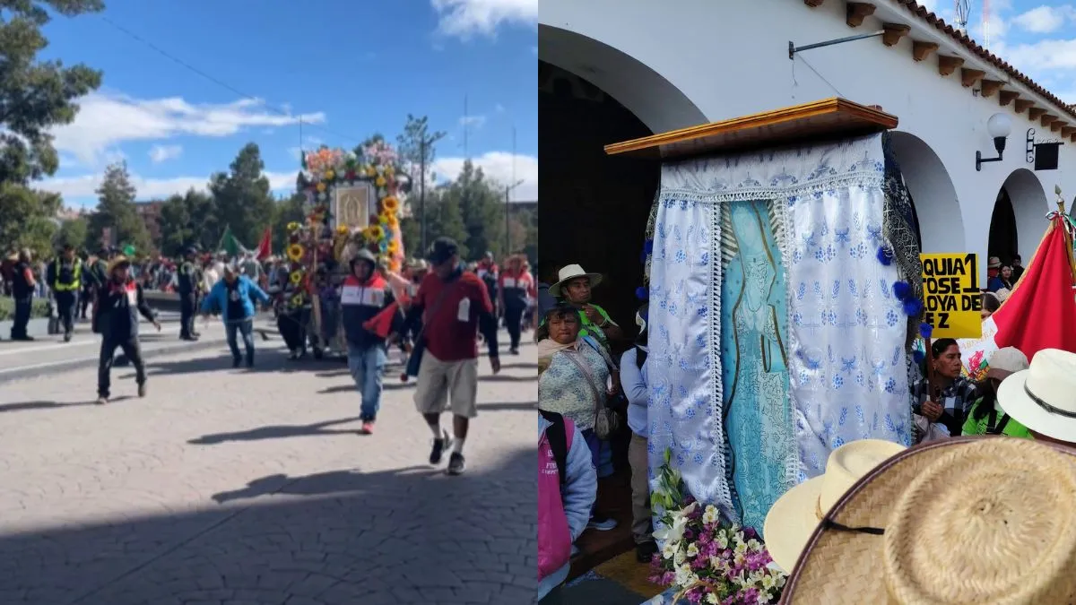 Inicia peregrinación a la Basílica de Guadalupe