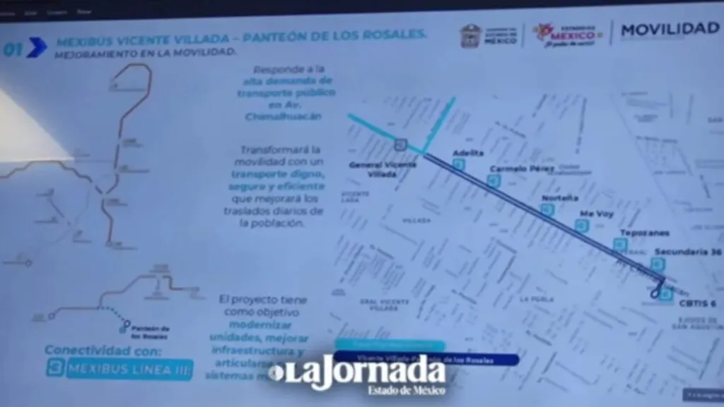 [MAPA] Nueva Línea de Mexibús L3 en Neza: estas son las 7 estaciones que conectarán con Metro Pantitlán