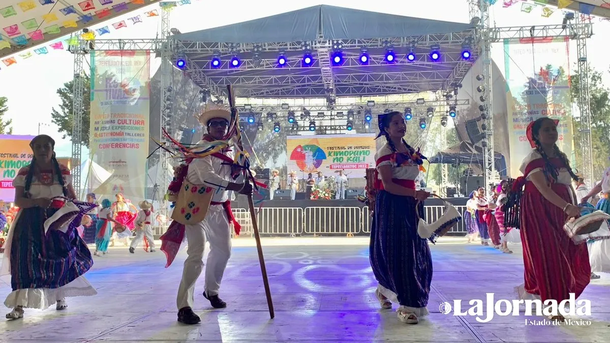 Tepetlaoxtoc se llena de color y cultura con primer Festival de Danzas