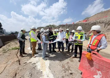 Construyen Autopista Vialidad Poniente en Huixquilucan con inversión de mil 325 mdp: Delfina Gómez