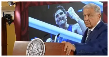 “Va por el oro”, AMLO celebra que Marco Verde pasó a la final de boxeo en JO de París 2024