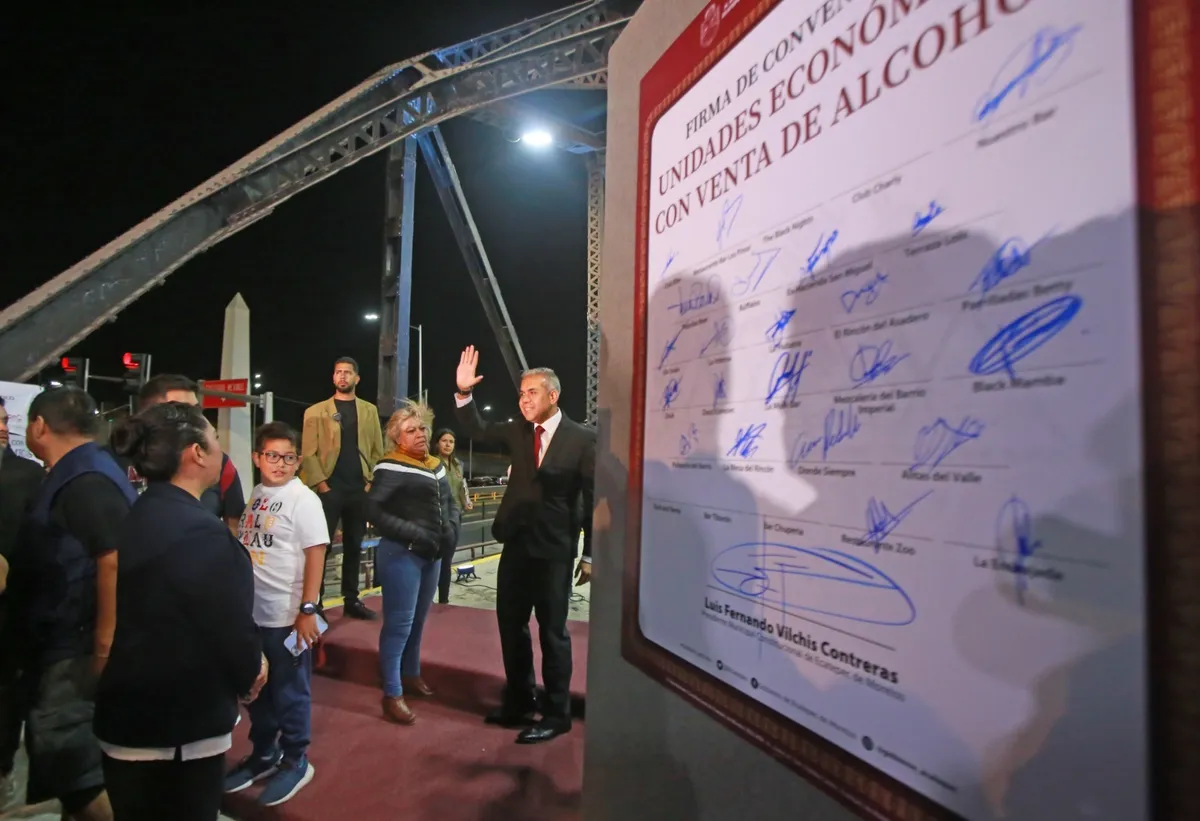 Ecatepec y empresarios firman acuerdo para regular funcionamiento de bares y centros nocturnos