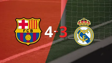 Barcelona remontó y le ganó 4 a 3 a Real Madrid en el Clásico
