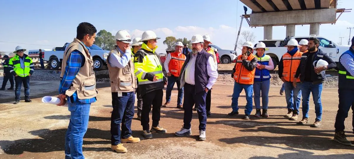 Tren Suburbano: Avanza obra de ampliación Ramal Lechería-AIFA: Nuño Lara Ramal