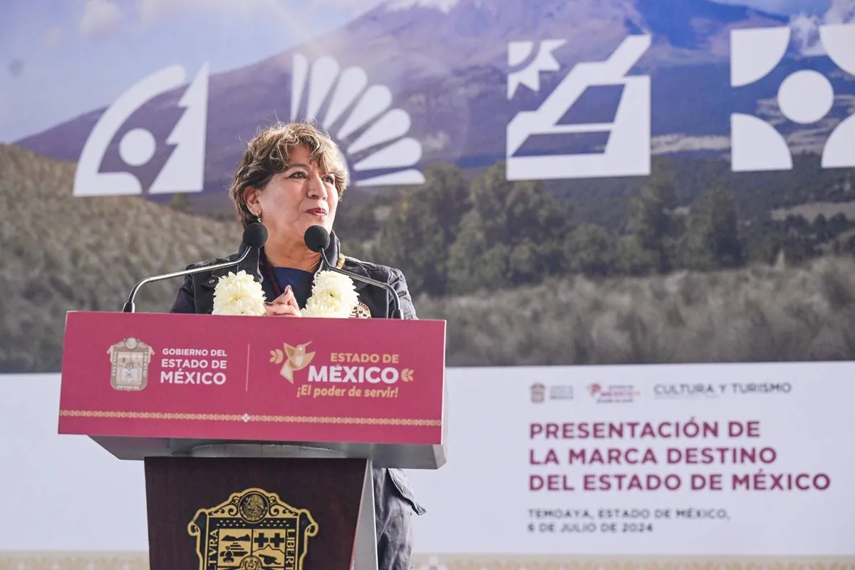 Presenta Delfina Gómez Álvarez nueva marca turística: “Estado de México, un destino hecho a mano”