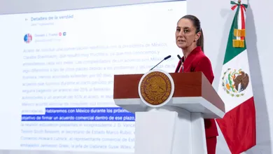 La presidenta Sheinbaum respondió a Donald Trump y reiteró que México defenderá su soberanía y decisiones internas.