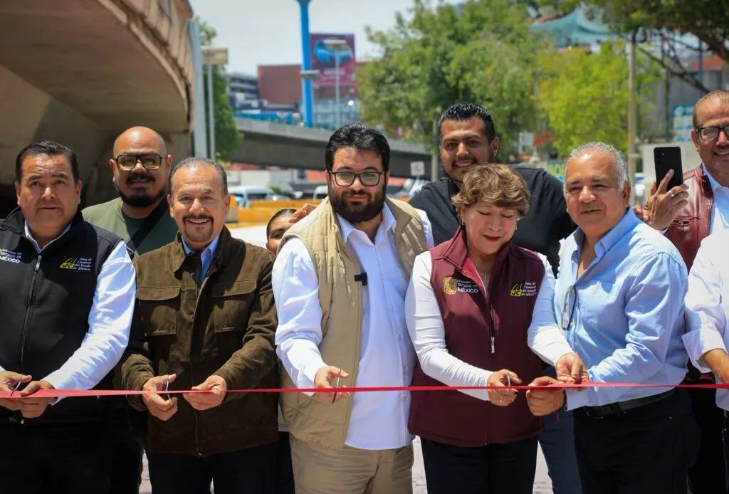 Naucalpan y Edomex inauguran tramo de concreto hidráulico en Periférico Norte: Obra histórica de 115 mdp