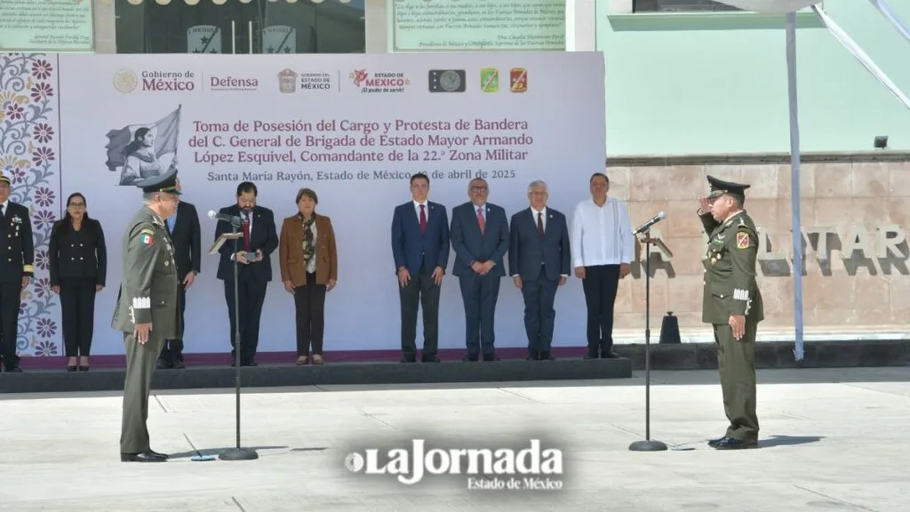 Armando López Esquivel es designado como comandante de la 22 Zona Militar