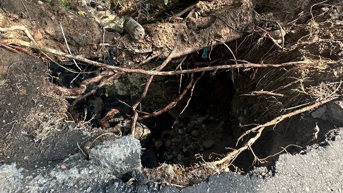 Izcalli: Socavón en Bosques del Lago tiene más de dos años