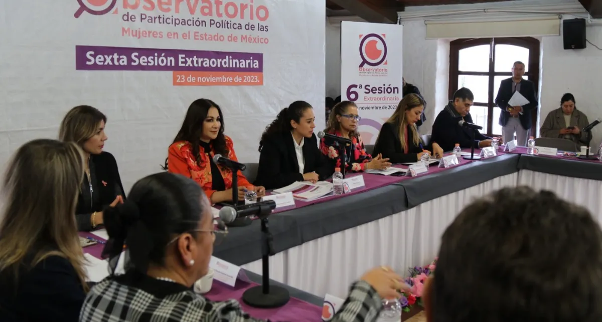 Observatorio de Participación Política Comprometido con un proceso electoral 2024 libre de violencia contra las mujeres