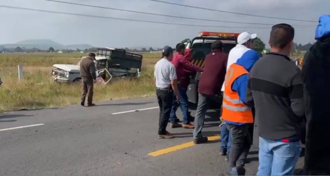 Toluca: Choque en la Toluca- Valle de Bravo, deja 5 occisos