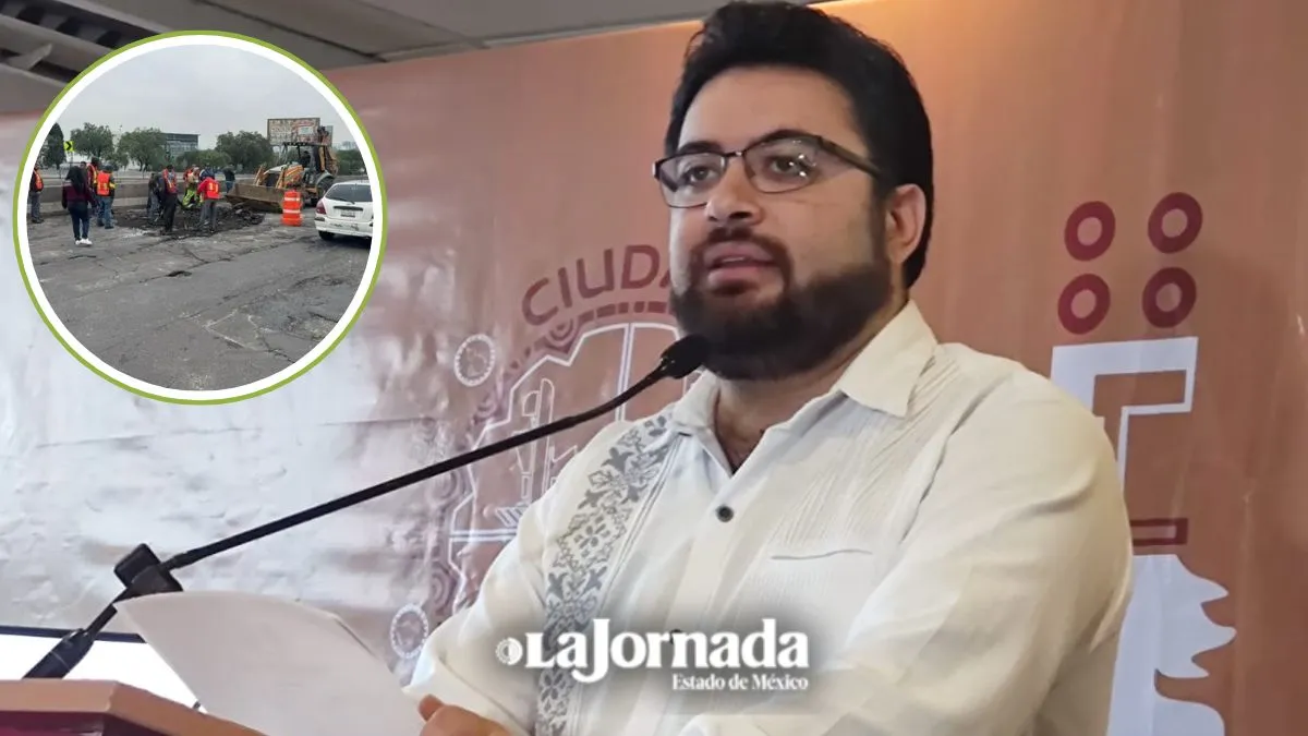 Naucalpan inicia rehabilitación del Periférico Norte con concreto hidráulico