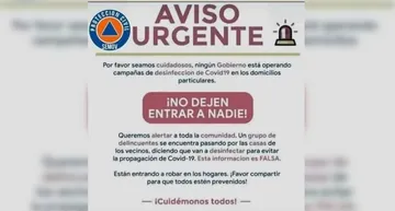 ASECEM alerta sobre empresas falsas sanitizantes de Covid-19