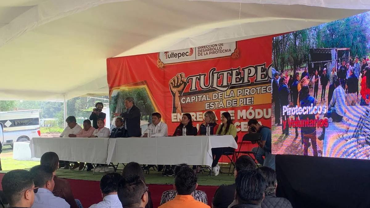 Tultepec renace entre chispas: reconstruyen talleres tras explosión y reafirman liderazgo nacional en pirotecnia