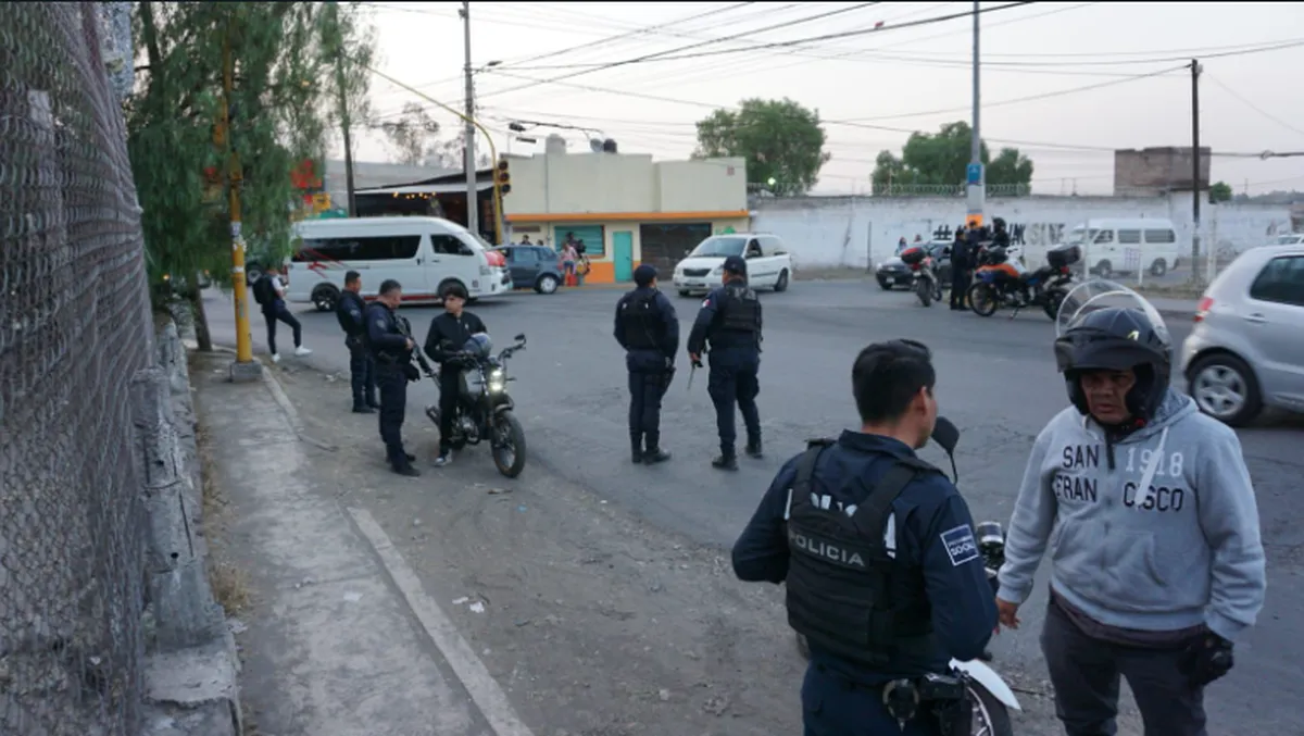 Cuautitlán Izcalli: concluye macro despliegue de seguridad interinstitucional rastrillo