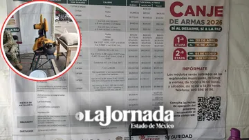 Canje de Armas en Tlalnepantla por la paz y seguridad