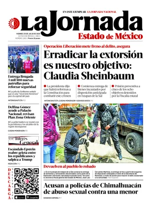 La Jornada Edomex | 25 de julio de 2025