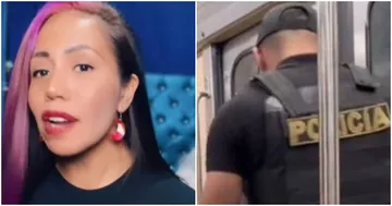 Luego de la polémica que se armó sobre el material para adultos en donde aparece un elemento de la Secretaría de Seguridad Ciudadana (SSC) y quien fue cesado, el día de hoy a las 12:00 horas, creadores de contenido y sociedad civil fueron convocados para exigir la reinstalación de trabajo del ahora expolicía. Foto: La Jornada