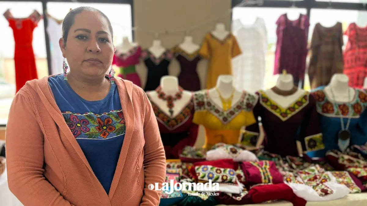 Cinthia Benito, artesana de chaquira que fusiona herencias