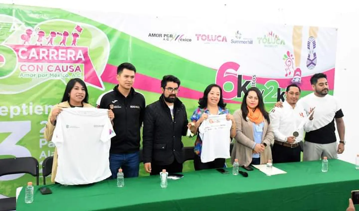 Alistan tercera carrera deportiva “Amor por México”