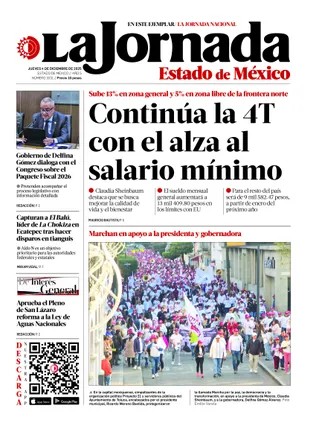 La Jornada Edomex | 04 de diciembre de 2025