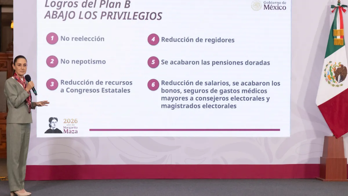 Sheinbaum asegura que el Plan B ya es constitucional tras aprobación en congresos estatales.