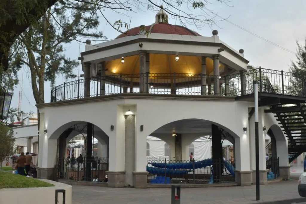 Jardín Constitución en Zinacantepec, referencia para la vida social y cultural