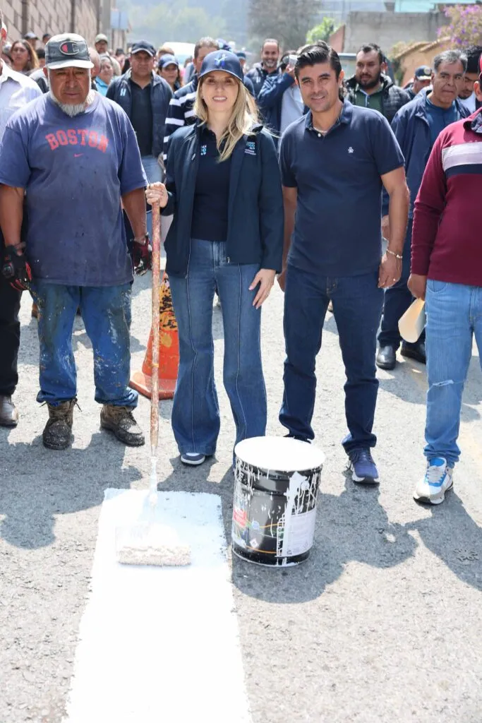 Huixquilucan Contigo 24/7 llega a Llano Grande y Piedra Grande para entregar la rehabilitación de escuela y gimnasio de calistenia
