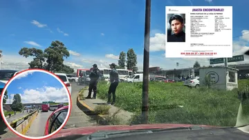 Bloqueo en la Toluca-Temoaya es por desaparición de Edwin Gustavo de la Vega