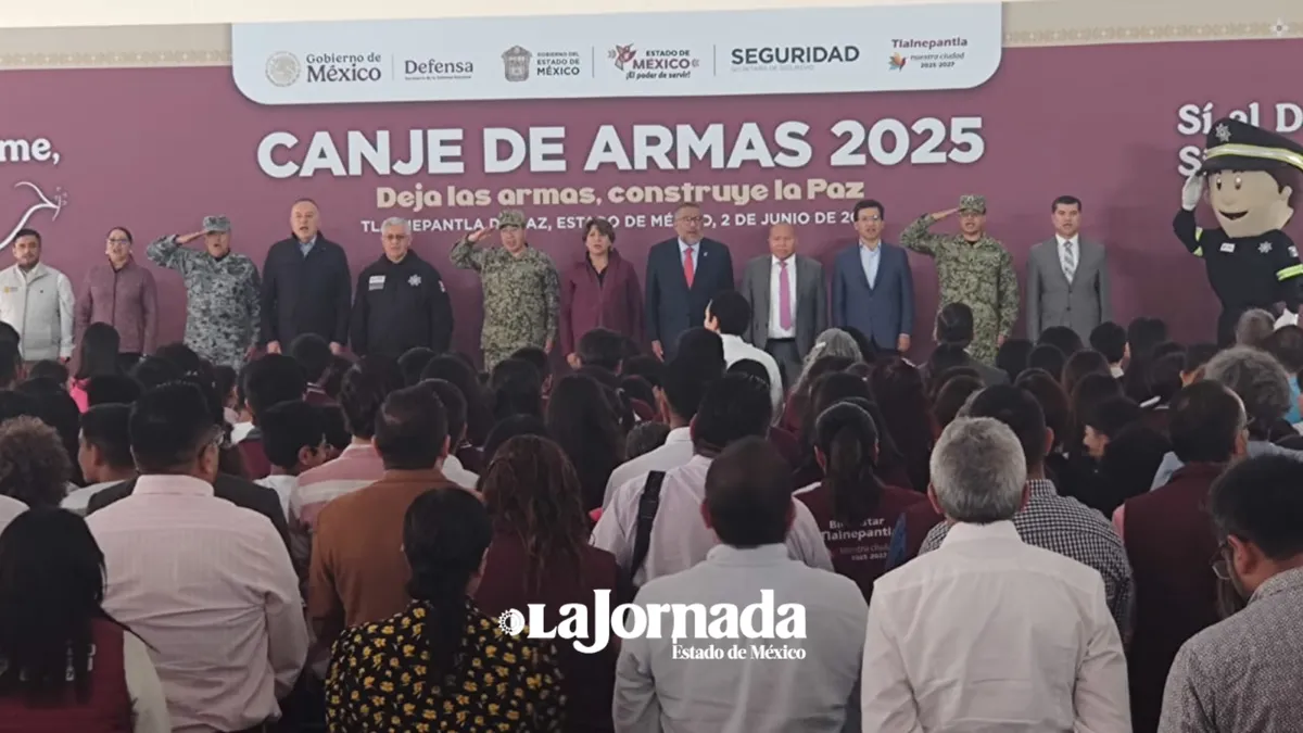 Arranca el Programa de Canje de Armas en Tlalnepantla