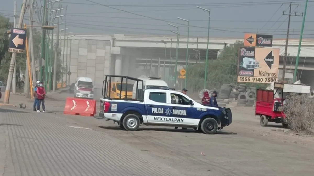 Nextlalpan hará bacheo en avenida afectada por AIFA