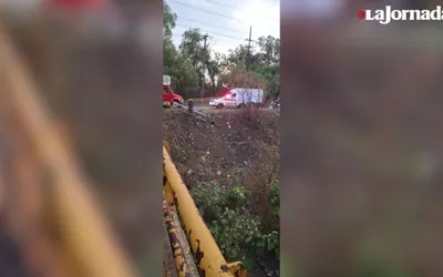 En las labores de rescate participaron elementos de Protección Civil y Bomberos, de la Guardia Municipal y de la Guardia Nacional.