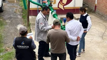 Perforación de nuevo pozo de agua inicia en Atlautla