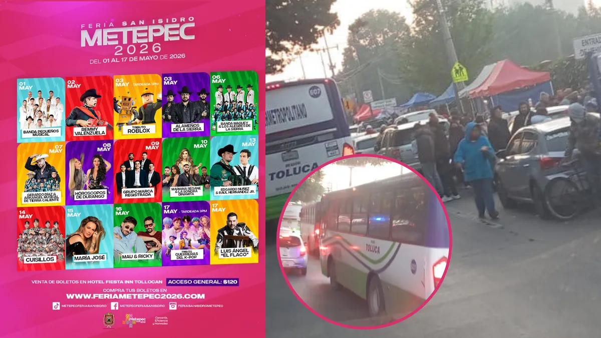 Se reporta alta afluencia peatonal en las inmediaciones, por lo que se exhorta a los conductores a extremar precauciones.