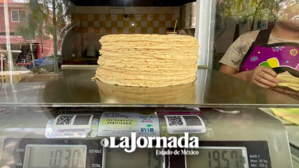 Consejo Rector de la Masa y la Tortilla descarta alza de precio en Edomex