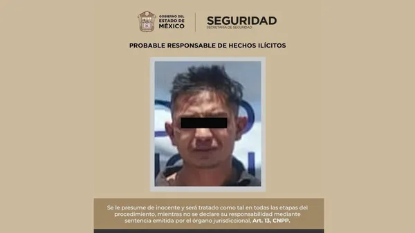 Chicoloapan: Detienen a hombre por presunto robo con violencia a negocio