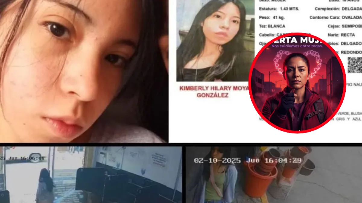 Estudiantes exigen paro total por la desaparición de Kimberly Moya en Naucalpan