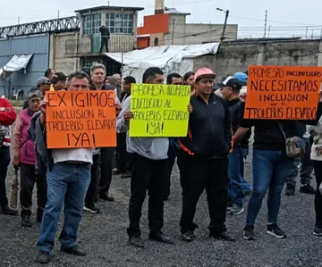 Transportistas amenazan con paro en Chalco y CDMX por falta de concesiones