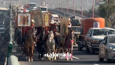 Desde ayer el contingente ingresó al nororiente mexiquense, por municipios como Nopaltepec, Otumba, Acolman y finalmente hoy por Ecatepec.