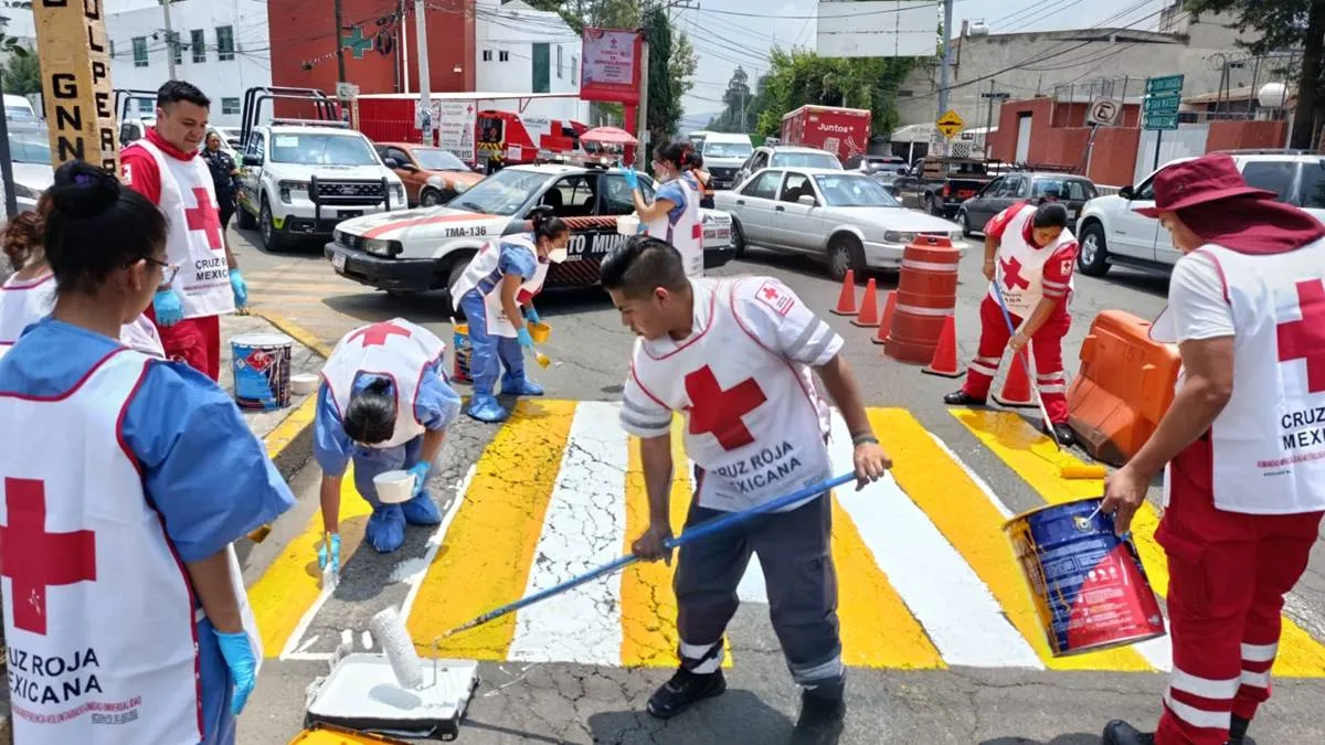 Señalización en zonas escolares para reducir accidentes viales: Cruz Roja