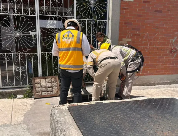 Personal de la Comisión Federal de Electricidad (CFE) atendió el caso y, durante dos días de trabajo, revisó y reparó los desperfectos en las instalaciones eléctricas.