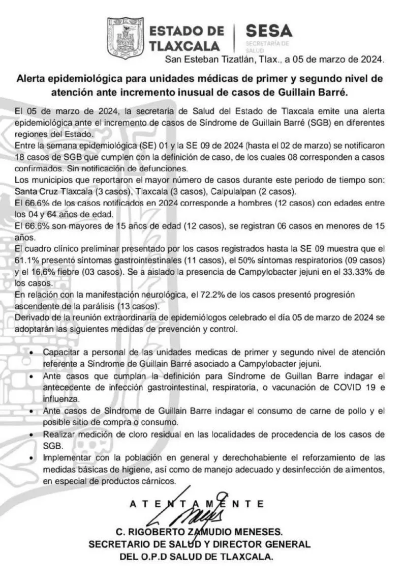 Síndrome de Guillain Barré Enfermedad que preocupa por su aumento