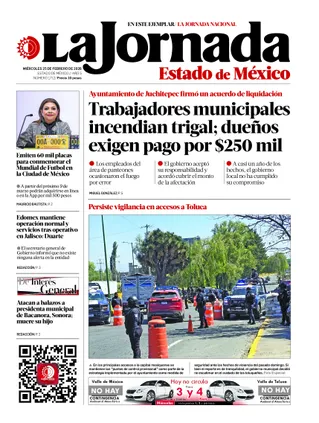 La Jornada Edomex | 25 de febrero de 2026