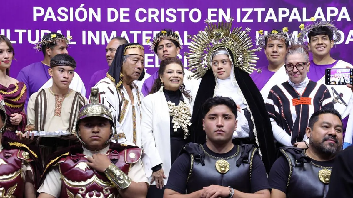 Iztapalapa celebra distinción histórica a la Pasión de Cristo